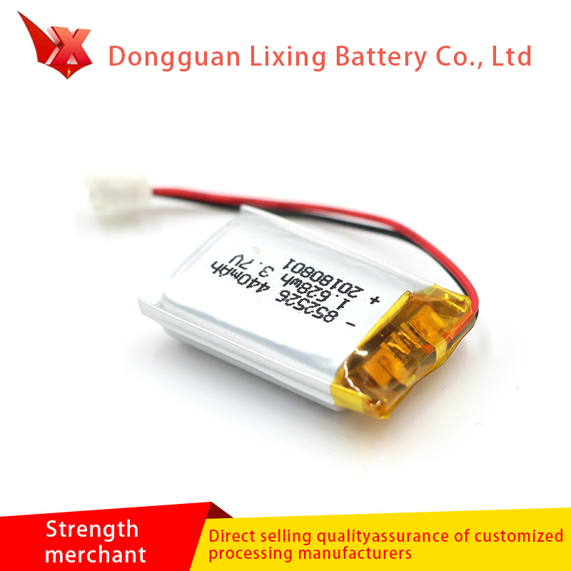 Batterijfabrikant met UN38 3 Verslag 852526 Lithiumbatterij 440mAh Speciale batterij voor leuke producten