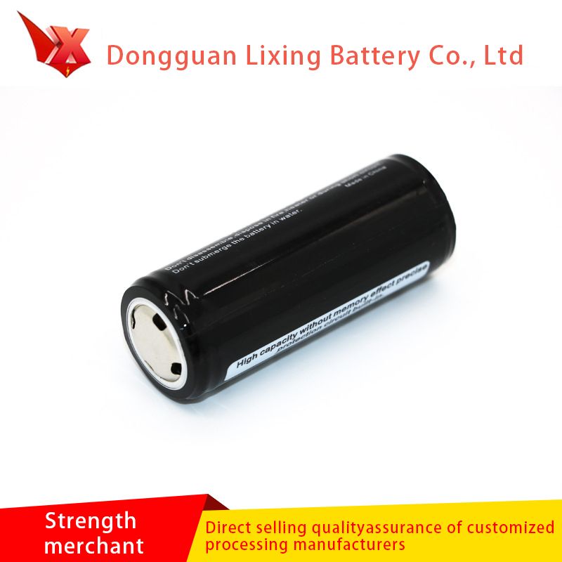 De fabrikant levert 5000 MAH polymeerbatterijnr. 2 oplaadbare batterij voor 32650 lithiumbatterij-zaklamp